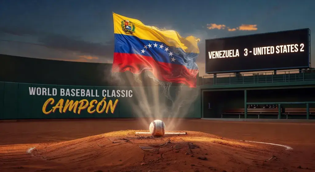 Venezuela defeats United States 3-2 to claim first World Baseball Classic title