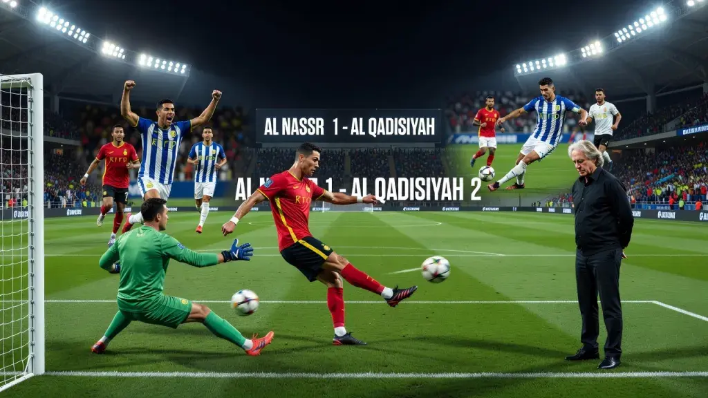 Al Qadisiyah Stun Al Nassr Again to Deepen Jorge Jesus's Crisis