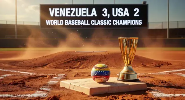 Venezuela defeats United States 3-2 to claim first World Baseball Classic title